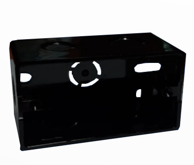 Chalupa PVC Negra-Verde 1/2 y 3/4